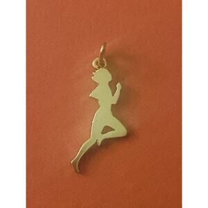 James Avery Retired Rare HTF 14k Gold Runner Charm